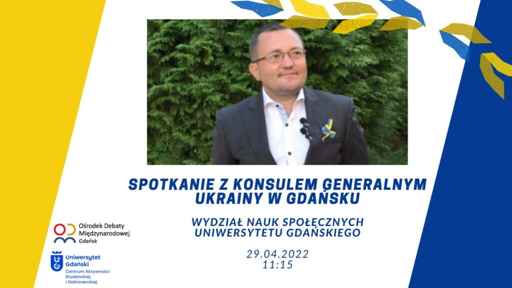 Spotkanie z Konsulem Generalnym Ukrainy w Gdańsku