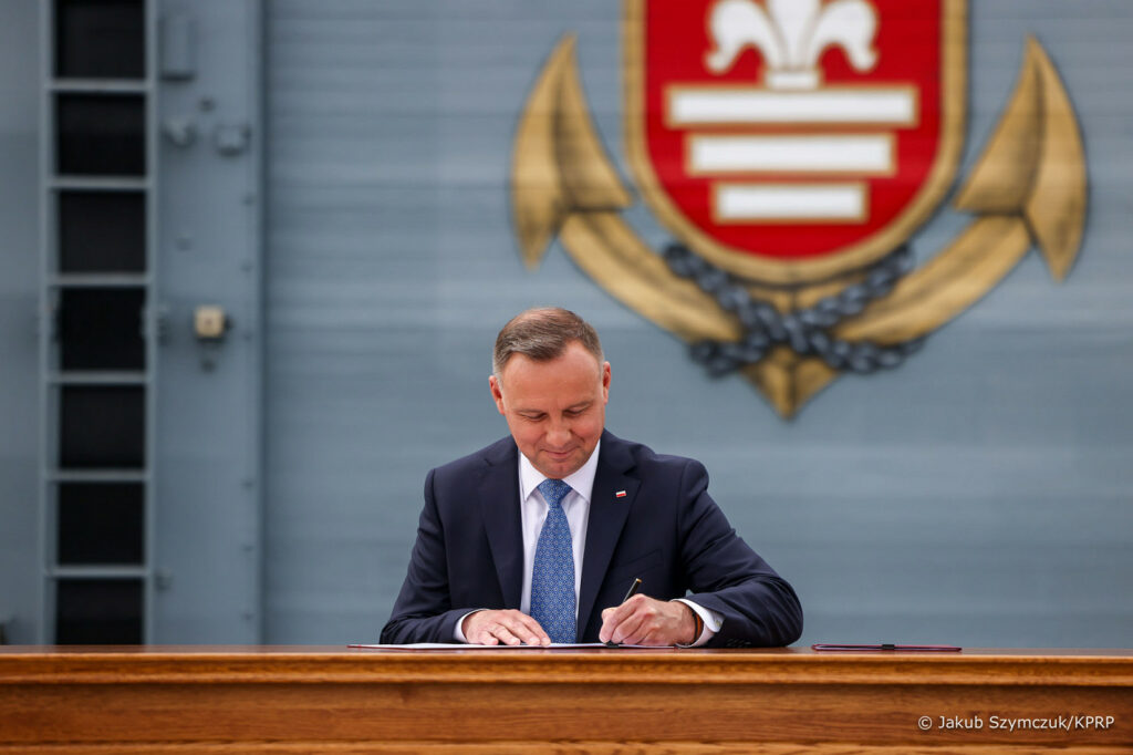 Prezydent Andrzej Duda podpisał ustawę ws. ratyfikacji akcesji Szwecji i Finlandii do NATO