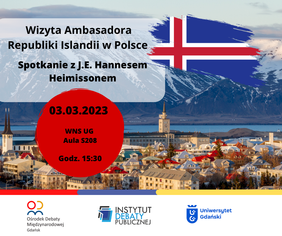 Spotkanie z Ambasadorem Islandii w Polsce