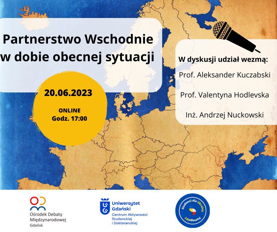 Debata RODM Gdańsk w formule online nt. Partnerstwa Wschodniego