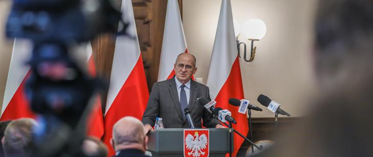 Minister Zbigniew Rau wziął udział w forum na temat wspierania przez dyplomację polskich przedsiębiorców za granicą
