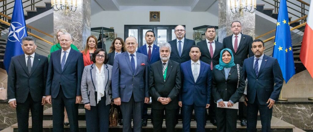 Minister Rau przyjął przedstawicieli korpusu państw arabskich
