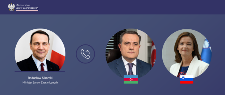 Minister Radosław Sikorski kontynuuje rozmowy telefoniczne ze swoimi odpowiednikami